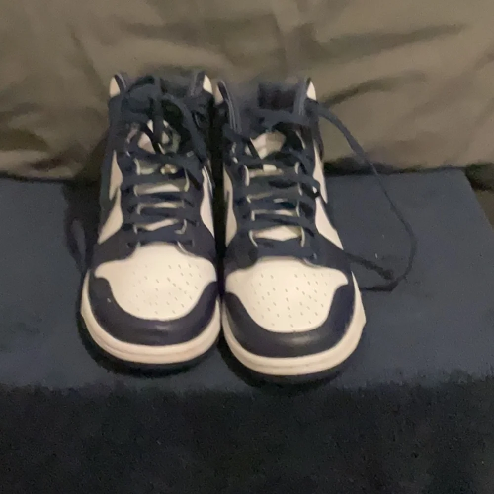 Midnight navy Nike dunks high - Picture 2 of 4